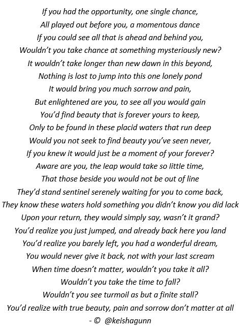 KeishaGunn's tweet photo. #poem #poetry #eternal #weareone #beginning #end #time #timelessness #hope #howwecametobe #eternity #birth #beauty http://t.co/qnOT2Y0uLj