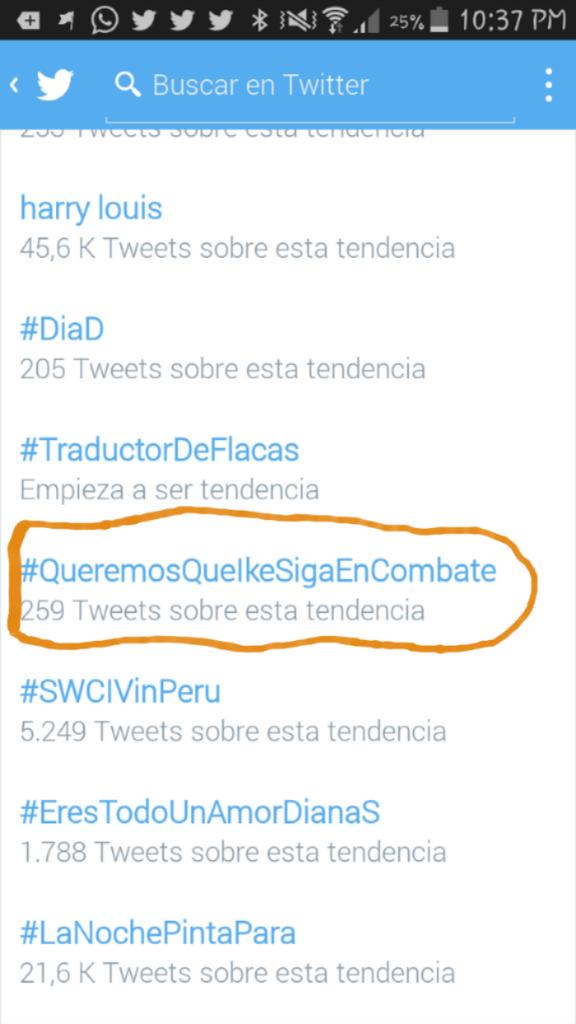 FCOPatoParodiC's tweet photo. Otra TT lo queremos en @COMBATE_ATV @MACROUS vamos tiene q quedarse @ikeparodicosta TT  #QueremosQueIkeSigaEnCombate http://t.co/ng5U5KjPOv
