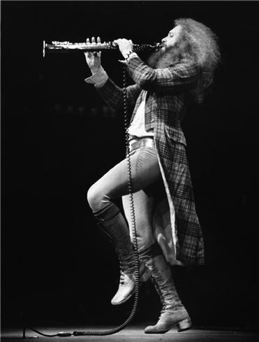 Happy 68th birthday to Ian Anderson! (Photo by Barrie Wentzell, 1973) 