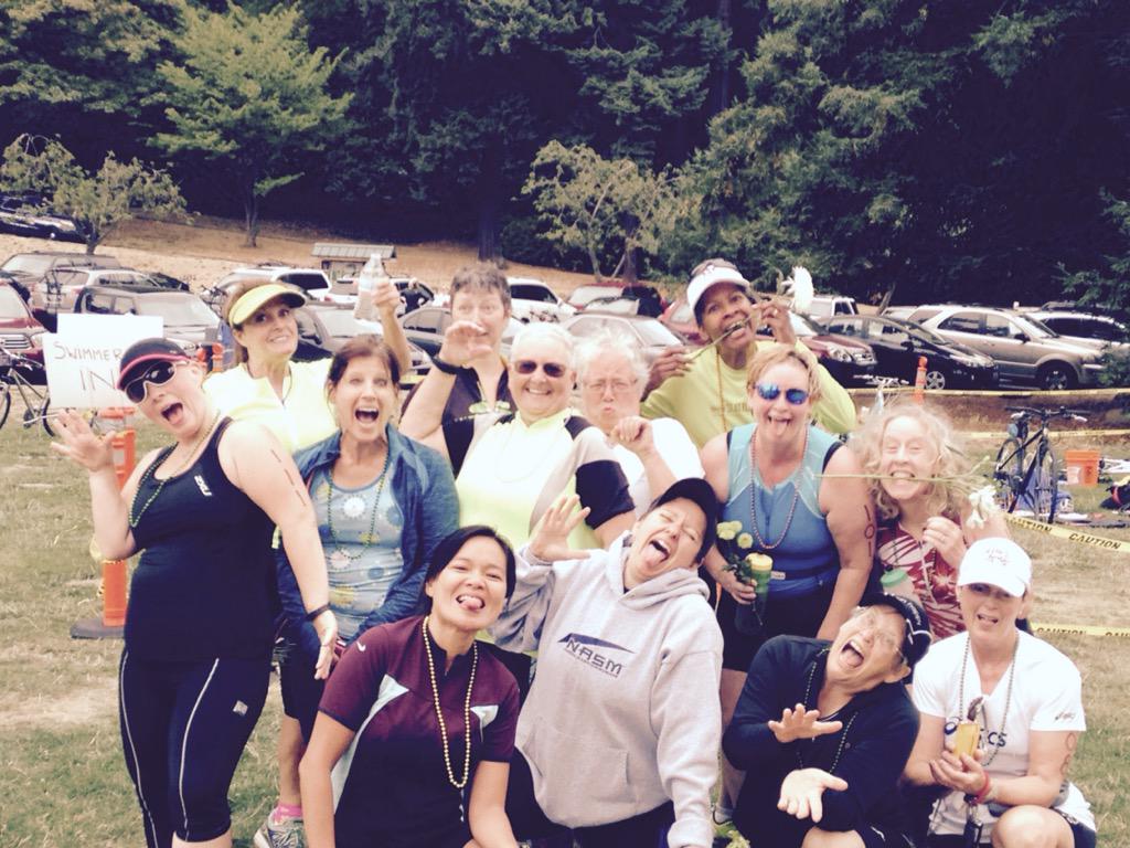 denisegeroux's tweet photo. Awesome Mock Triathlon TSNW &amp; SET athletes rocked it in record time! #mocktriathlonrocked http://t.co/tSTnKrtXaz