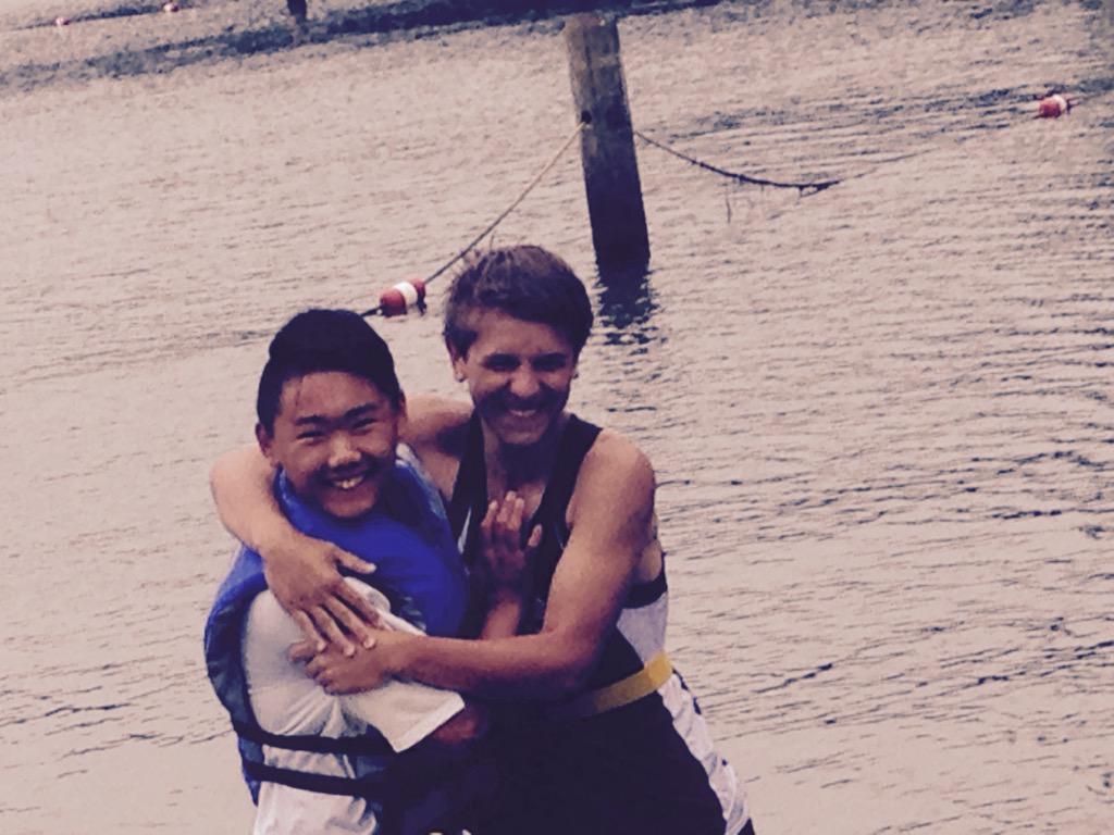 denisegeroux's tweet photo. Thanks to all our gracious volunteers and our awesome lifeguard Audrey! #mocktriathlonrocked http://t.co/aUvMA5LuZe