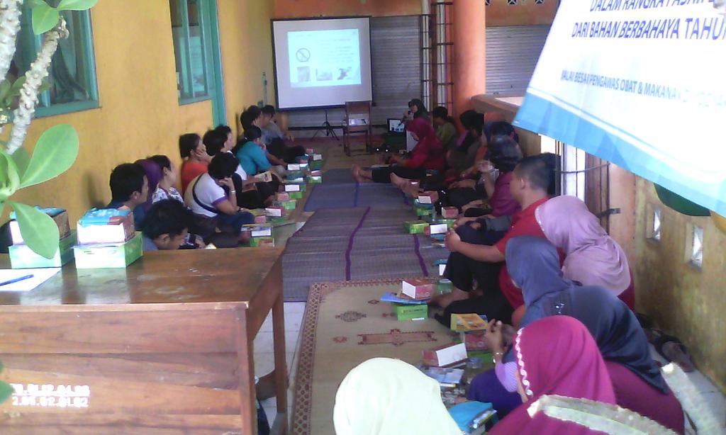 Kampanye dan Penyuluhan dr BPPOM DIY dlm rangka Pasar Bebas Bahan Berbahaya | #PasarTradisional #PasarSehat