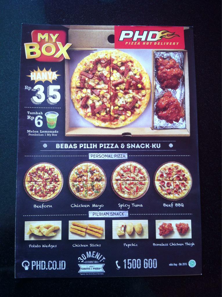 Phdkaliabang's tweet photo. Promo my box, pizza yg gak nguras kantong ada di PHD.. Serbuuuu... http://t.co/RZXB1y2vkV