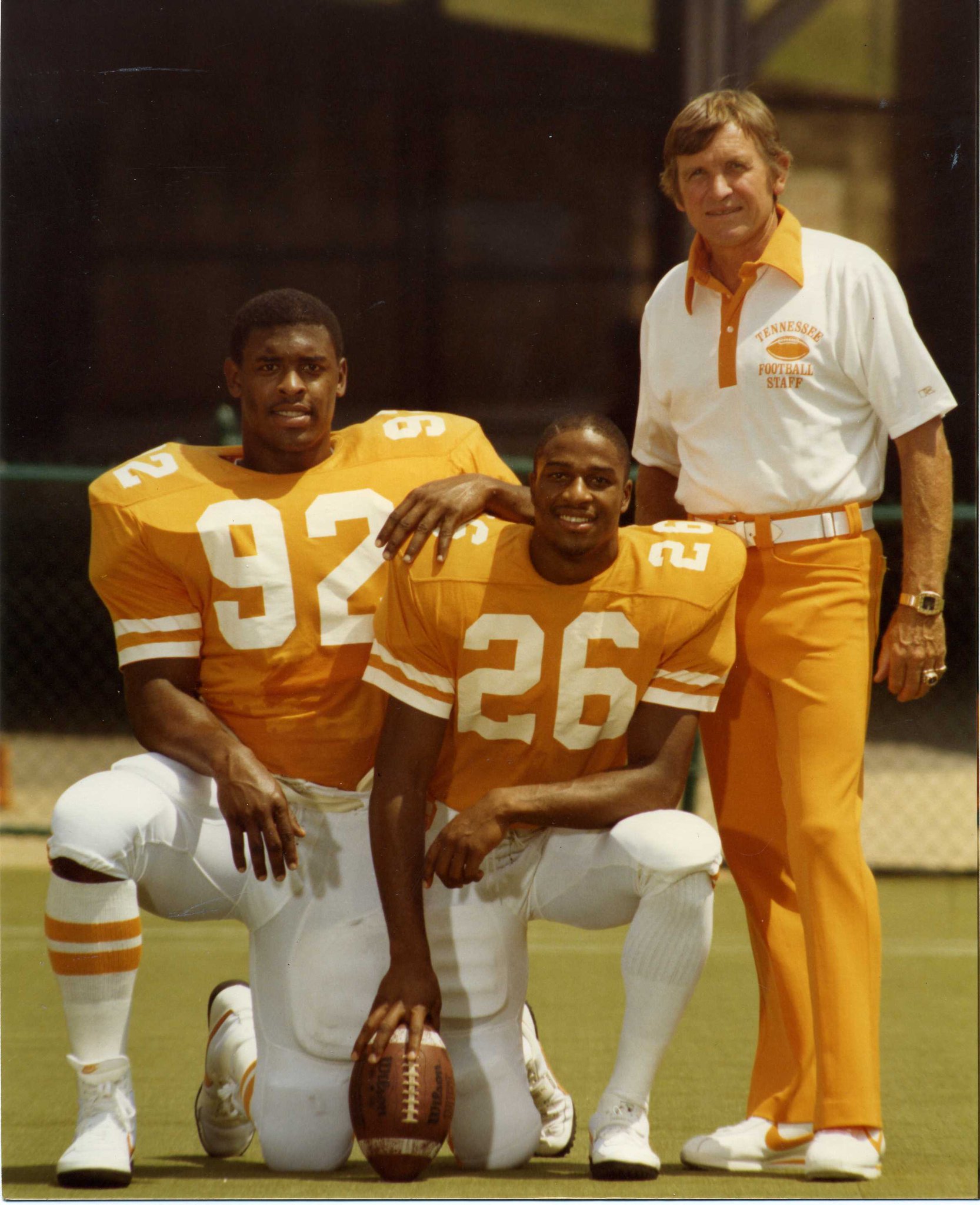 Tennessee Football on X: All-American Willie Gault wore #VFL26 from  1980-82 & was also a UT track star #VolsCountdown:    / X