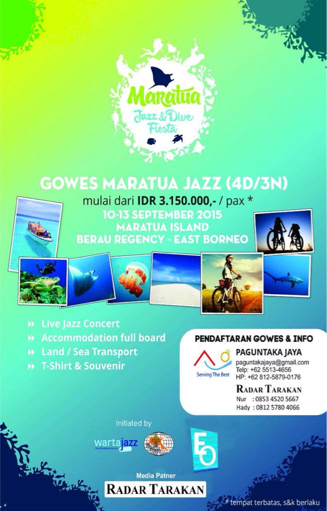 EO_Ratar's tweet photo. Wanna ride with us?? #gowesmaratuajazz #maratua #gowes http://t.co/D76ZKD37jn