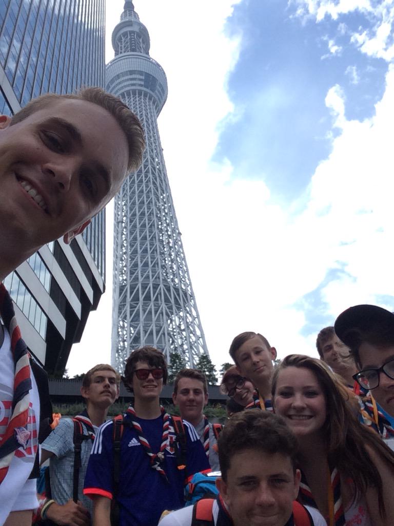 Unit50Japan's tweet photo. Great day at @SkytreeInfo. well done to Dylan for really facing his fears #inspirational #unit50 #japan2015 http://t.co/WUWpIHc8lc