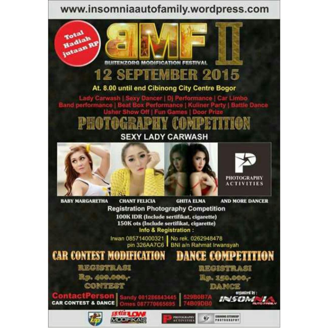 Come join with me, 100 trophy modification, 5 dance winner, 3 photography winner...