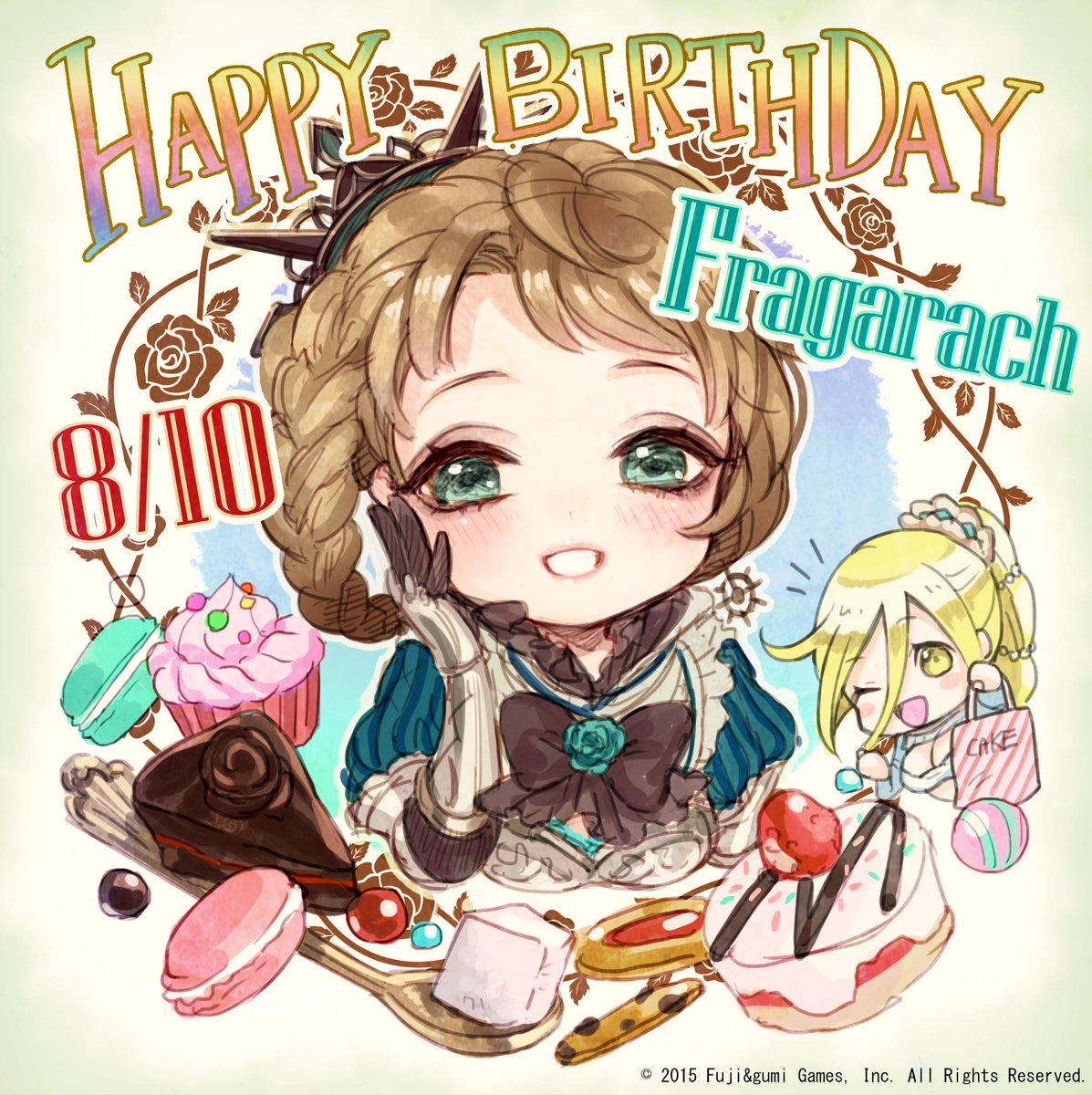ファントム オブ キル 公式キル姫birthdayイラスト集 ファンキル 2ページ目 Togetter