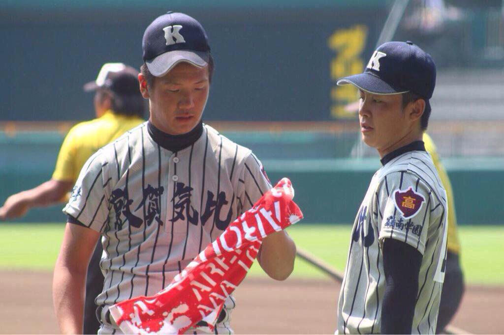 OhShunke's tweet photo. がんばれ、平沼くん！
かんばれ、敦賀気比！
#敦賀気比
#伊藤千晃 http://t.co/G8YexGu7GG