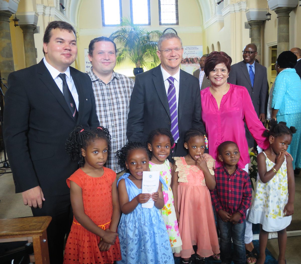 AndrewRosindell's tweet photo. Great to attend Chapel of Courage in #Romford this weekend with @ViddyHavering @CllrRobBenham and @RogerWestwood http://t.co/otdzt3jC8n
