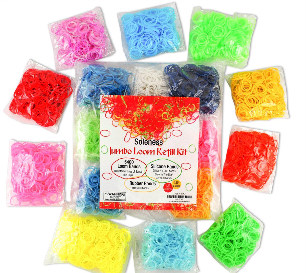 AugustusSCro's tweet image. Rainbow Colors Loom Rubber Bands Refill - 5400 Bands..
amzn.to/1MfB2VP