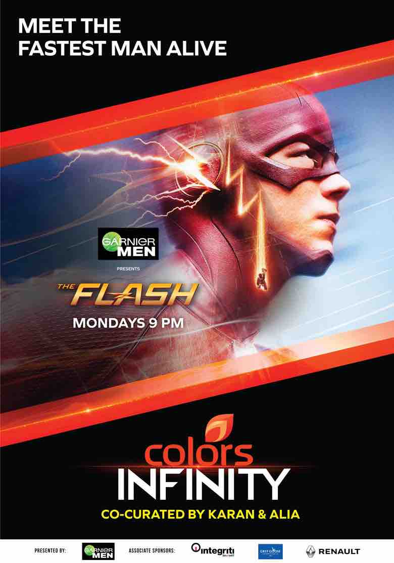colors_infinity's tweet photo. We hope you're on your way home to your TV screen, as three back-to-back episodes of #TheFlashAt9 are coming up soon! http://t.co/9kpmd2f1yF
