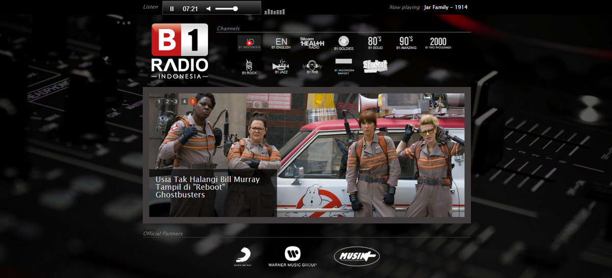 Usia Tak Halangi Bill Murray Tampil di "Reboot" Ghostbusters