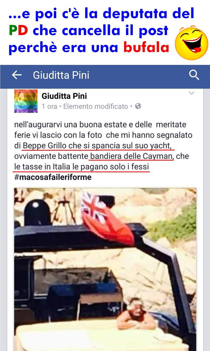 FabioMartina72's tweet photo. ehm @piccolapini dov'è finita la foto di #Grillo? http://t.co/SL2Mhcn8wa