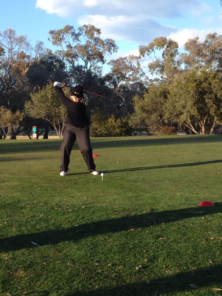 sue_squizz19's tweet photo. Kirsten Rudgeley @MountLawleyGC @GolfWestAust best WA girl today at SSA Nat Champs. 80/79 #gocurly http://t.co/DX6gSyXrPk