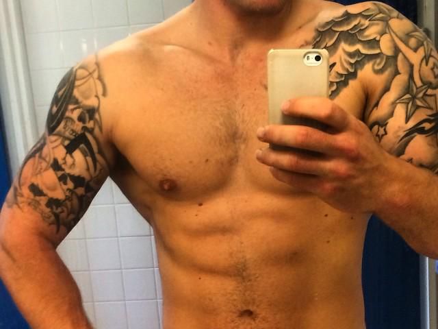 HunkPrivates's tweet image. Happy #ManCrushMonday Check out bit.ly/RICKYTATTOOZ Hot #tattooed #Hunk New #model @NickYoungXXX @Cybersocket