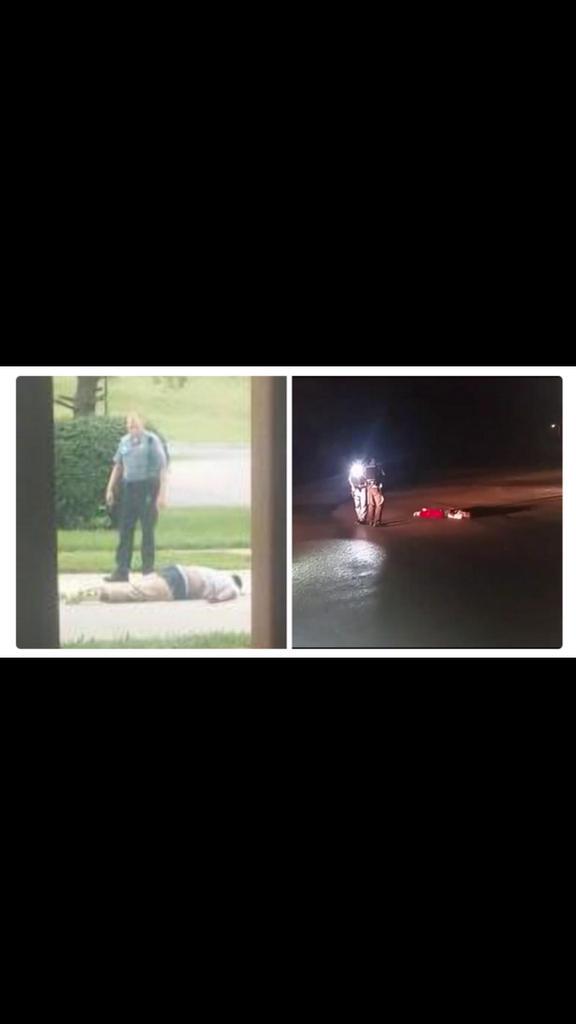 Slicvicc's tweet image. 1 year later....#PrayForFerguson
