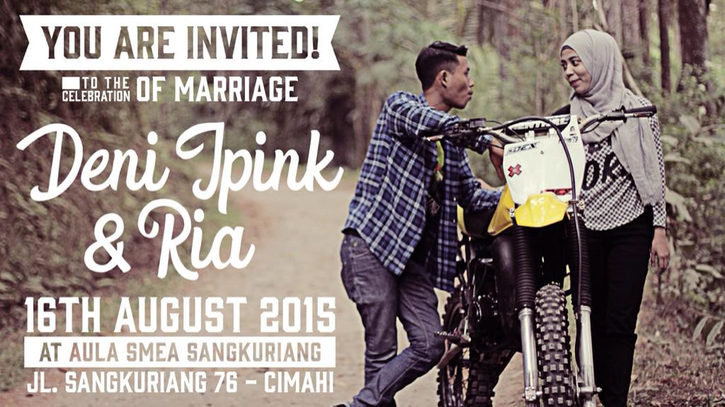 pekan ini bassist kami akan melepas masa lajangnya,semoga diberikan kelancaran dan kemudahan.. SEGAN!!!