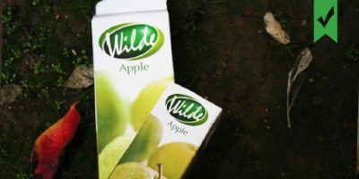 The muddy outdoors calls for only the best pressed Apple juice. #health #outdoors