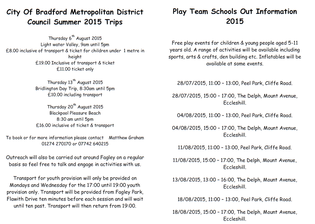 bradfordzone's tweet photo. Schools Out @FagleyCC http://t.co/j9hQlTfN7F