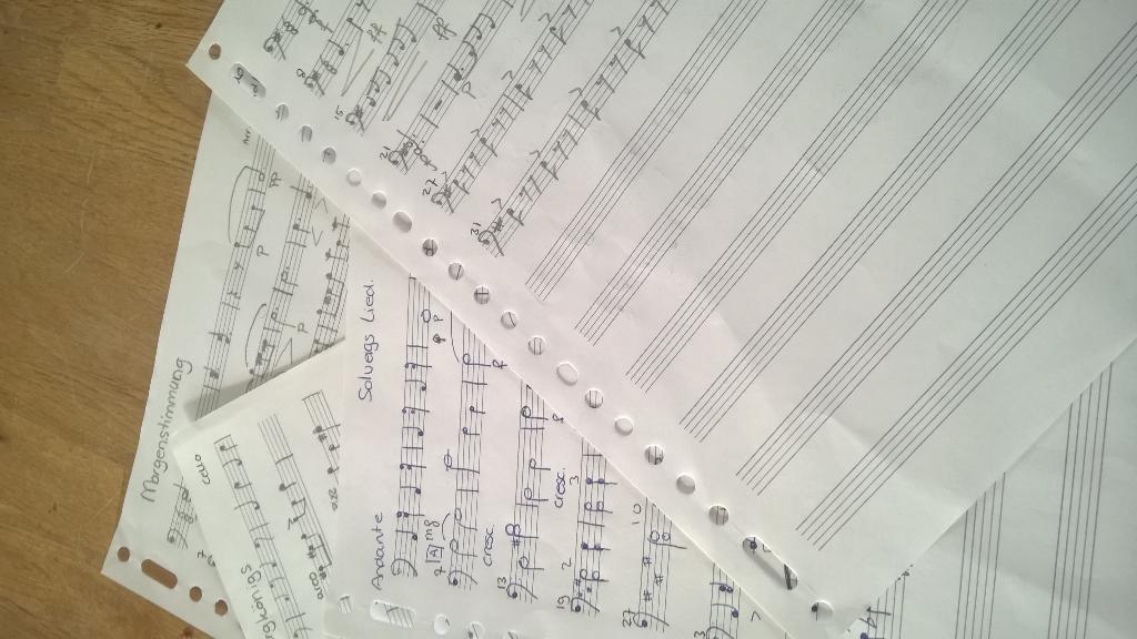 Arrangement klaar voor de NAS Filmklassiekers tijdens de ToneelrouteVianen in het Stedelijk Museum. Nu repeteren 😊