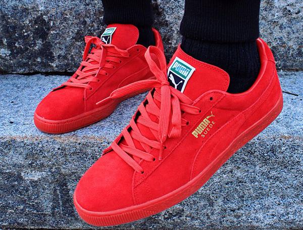 puma suede mono rouge femme puma suede mono rouge femme