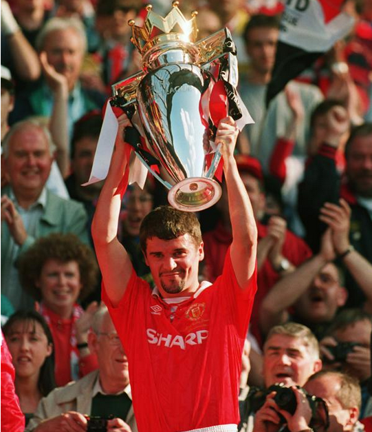 Happy 44th birthday to Roy Keane. He won 7 Premier League titles in 12 full seasons at Manchester United. 