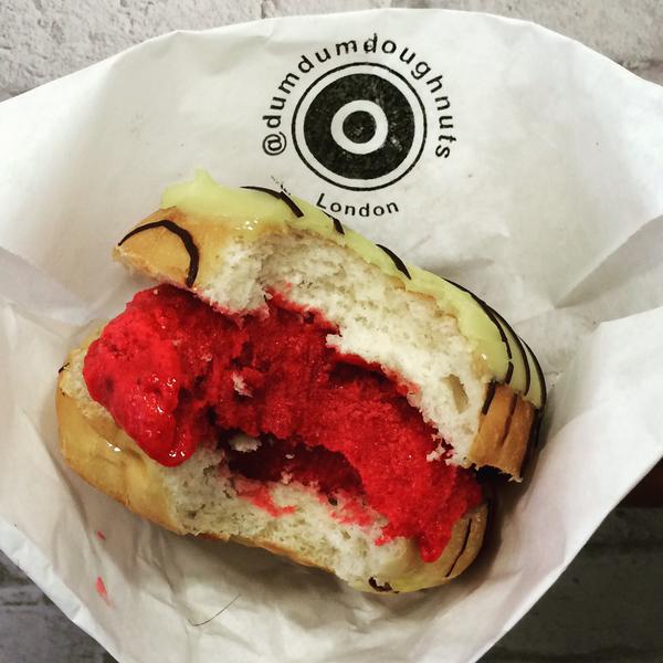boxpark's tweet image. Ice cream in a donut, what more could you want? RT &amp;amp; follow to WIN a #FroDough from @dumdumdoughnuts