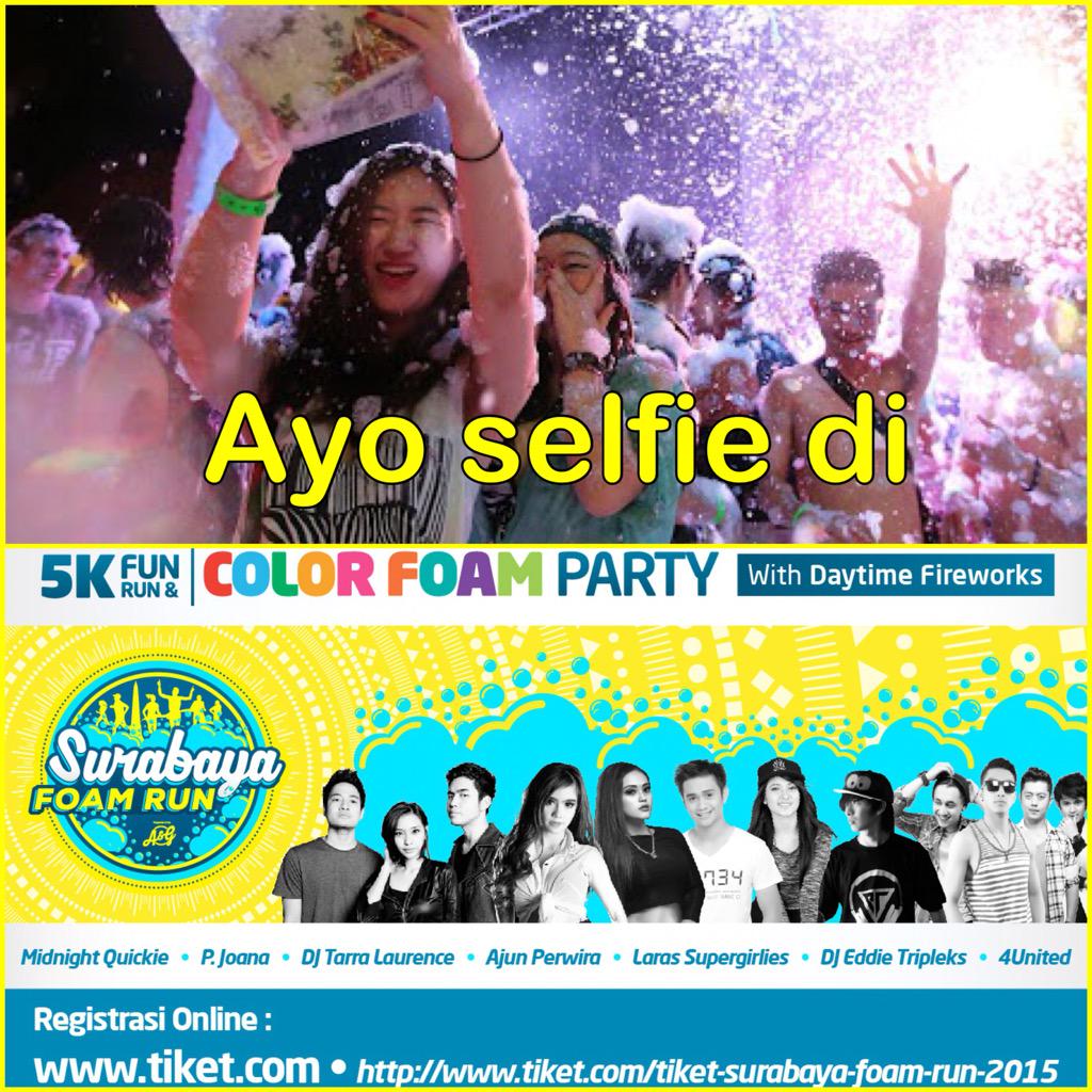 Indonesia Foam Run tweet media