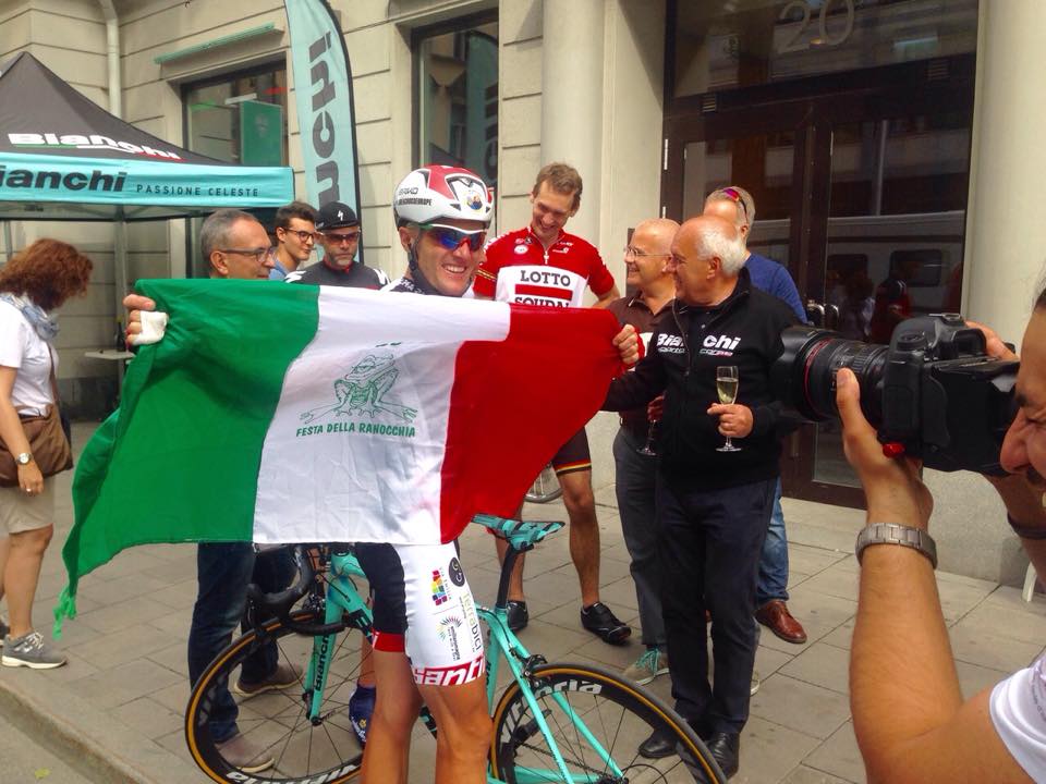 bdcmag's tweet photo. Fred Morini "conquista" Stoccolma e la Ride Across Europe For Children http://t.co/OslTALvsmb @fredmorini @RAEU_2015 http://t.co/DxFARw0Kcx