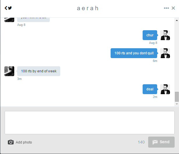 kuesaz's tweet photo. 100 rts and Aerah stays! RT! #SavedAerah http://t.co/i8jAmXoFns