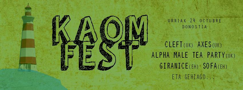 kaomfest's tweet photo. KAIXO! / HELLO! / ¡HOLA! #kaomfest http://t.co/q2x0NFcohl