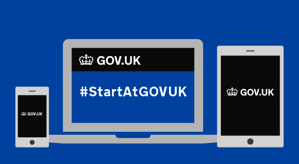 GOV.UK tweet media