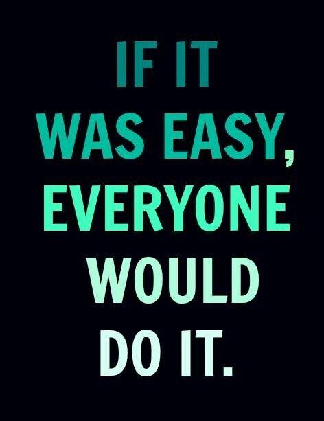 WomenReshaping's tweet photo. #MotivationMonday If it was easy, everyone would do it! You are not like everyone. Be a UNICORN! http://t.co/qBPh41xpbB