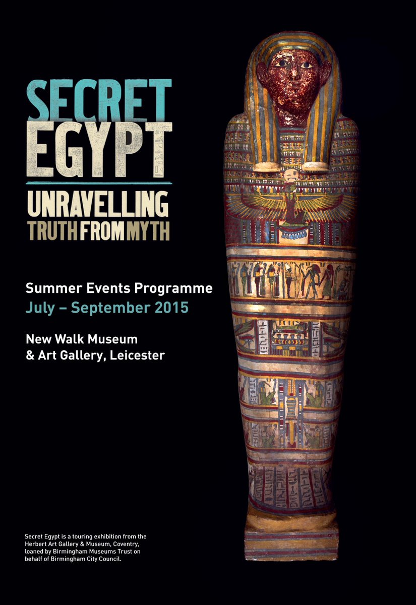 leicestermuseum's tweet photo. Discover the ancient world of pharaohs mummies & more: #SecretEgypt events at #newwalkmuseum http://t.co/HuEmXkZozI http://t.co/1fHBp7ABnR
