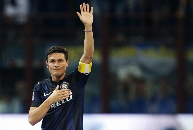 Happy 42nd birthday to Javier Zanetti. He won 16 major honours at Inter Milan in 19 seasons at the club. 