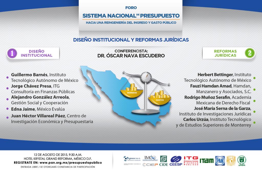 AccionNacional's tweet photo. En #ForoPresupuestoPAN se discutirá un arreglo institucional para superar disfuncionalidad de las finanzas públicas http://t.co/hGCrUdqyCh