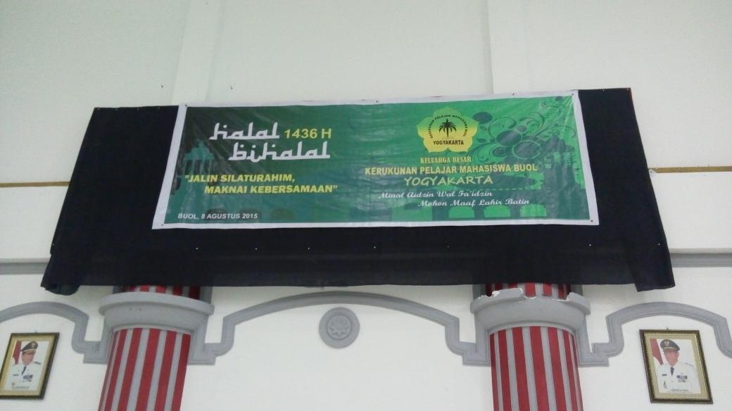 Halal bi Halal Keluarga Besar KPMB Yogyakarta tonight