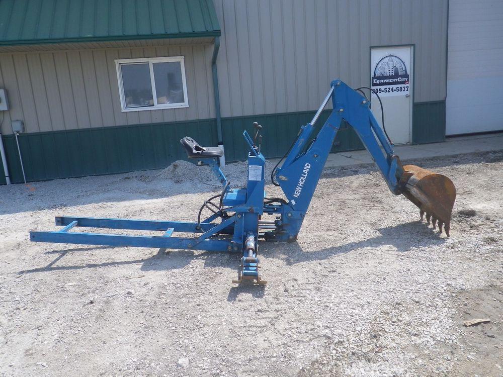 FORD 2120 4WD TRACTOR/ LOADER, Backhoe Attachment, PTO,, 45 OFF
