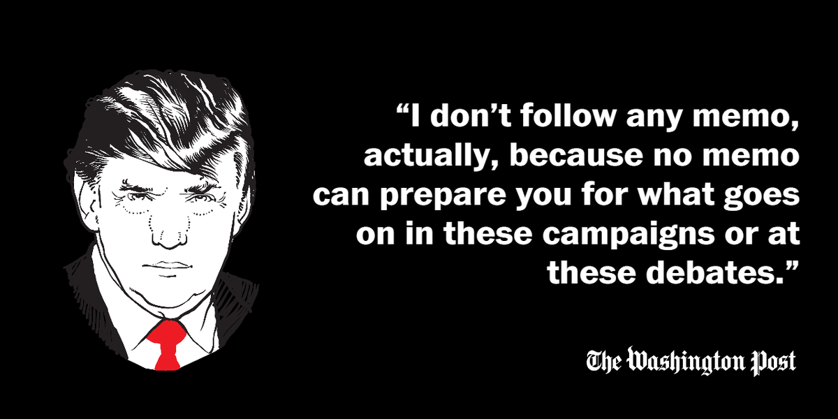 washingtonpost's tweet photo. Donald Trump struggles to turn a political fling into a durable campaign http://t.co/iT2TbhS9LU http://t.co/iDN88gpIaj
