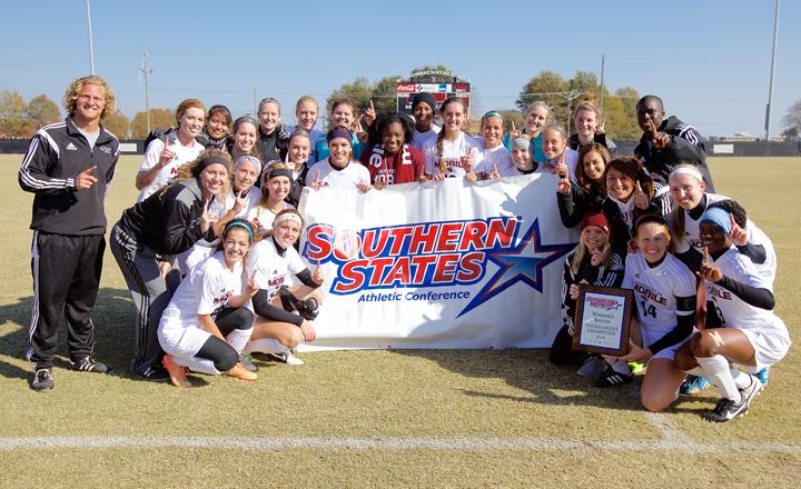 SSACsports's tweet photo. Defending SSAC champion @MobileRams sits atop the SSAC Women's Soccer Coaches' Preseason Poll. http://t.co/CEaxyl51Gz http://t.co/T7pRAokWcw