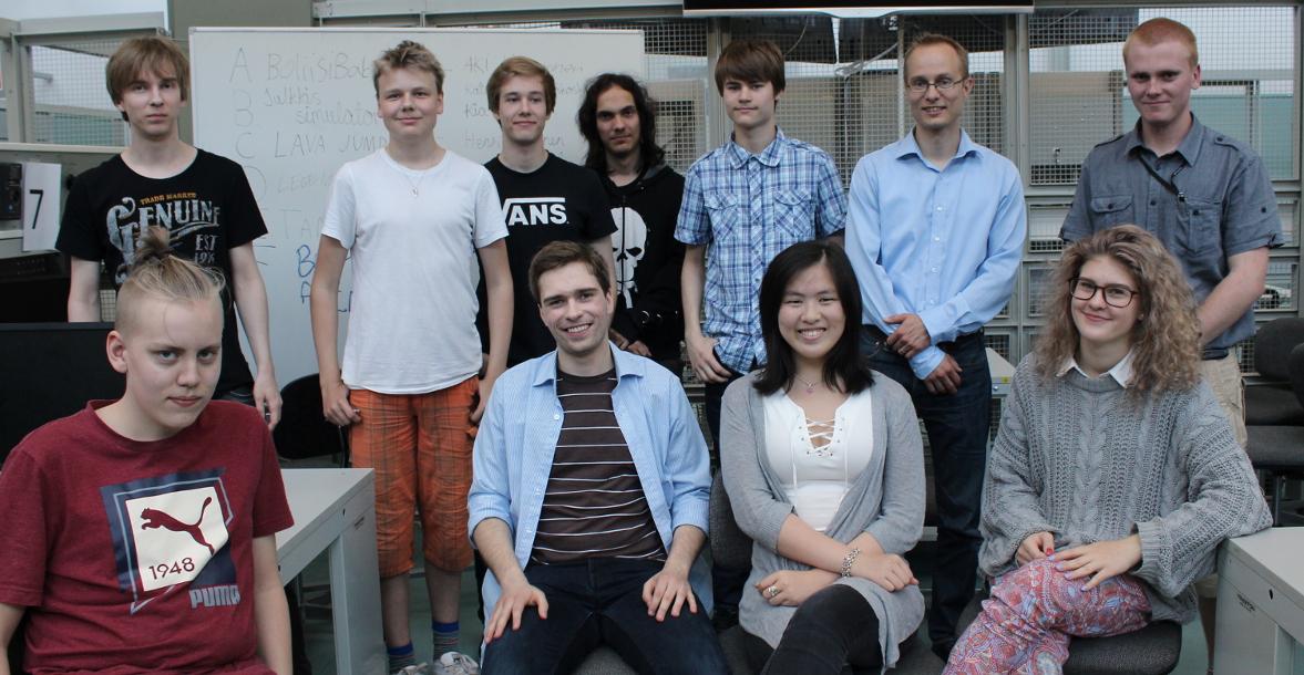 Wapice's tweet image. Last week #Wapice &amp;amp; #VAMK organized #gameprogrammingcourse. We are thanking all participants for #funandclevergames!