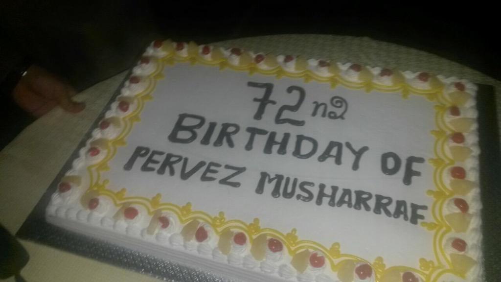 Happy birthday to Former President and COAS of Gen Pervez 