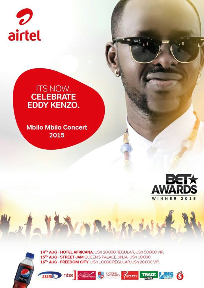 This Friday
#14thAugustMbiloMbiloConcert 
<a href="/suudiman3/">Suudiman</a> <a href="/eddykenzoficial/">Eddy Kenzo</a> @martinbeta256 <a href="/proggieug/">Proggie Uganda</a> <a href="/vjace_kenya/">VJ ACE KENYA</a>
