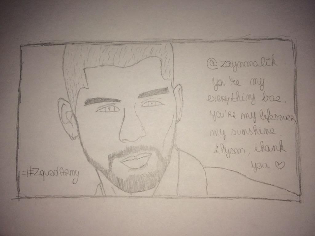 wangsavior's tweet photo. @zaynmalik i have made this drawing for you, i hope this makes u happy 💘 thank you for all, ily to the moon and back😍 http://t.co/JVPfWkN5Qf