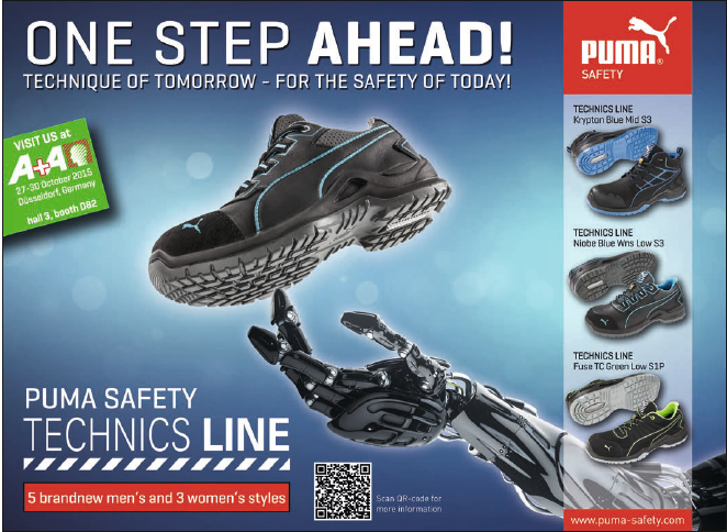 Stay One Step Ahead with <a href="/PumaSafety/">Puma Safety</a> Visit puma-safety.com/eu/home.html #SafetyFootwear #PPE #Workwear #Safety #Solutions