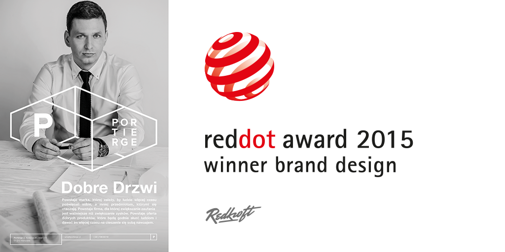 redkroft's tweet photo. Redkroft has been awarded prestigious Red Dot Award: Communication Design 2015 for the project of the Portierge brand http://t.co/NhpAefc5oY