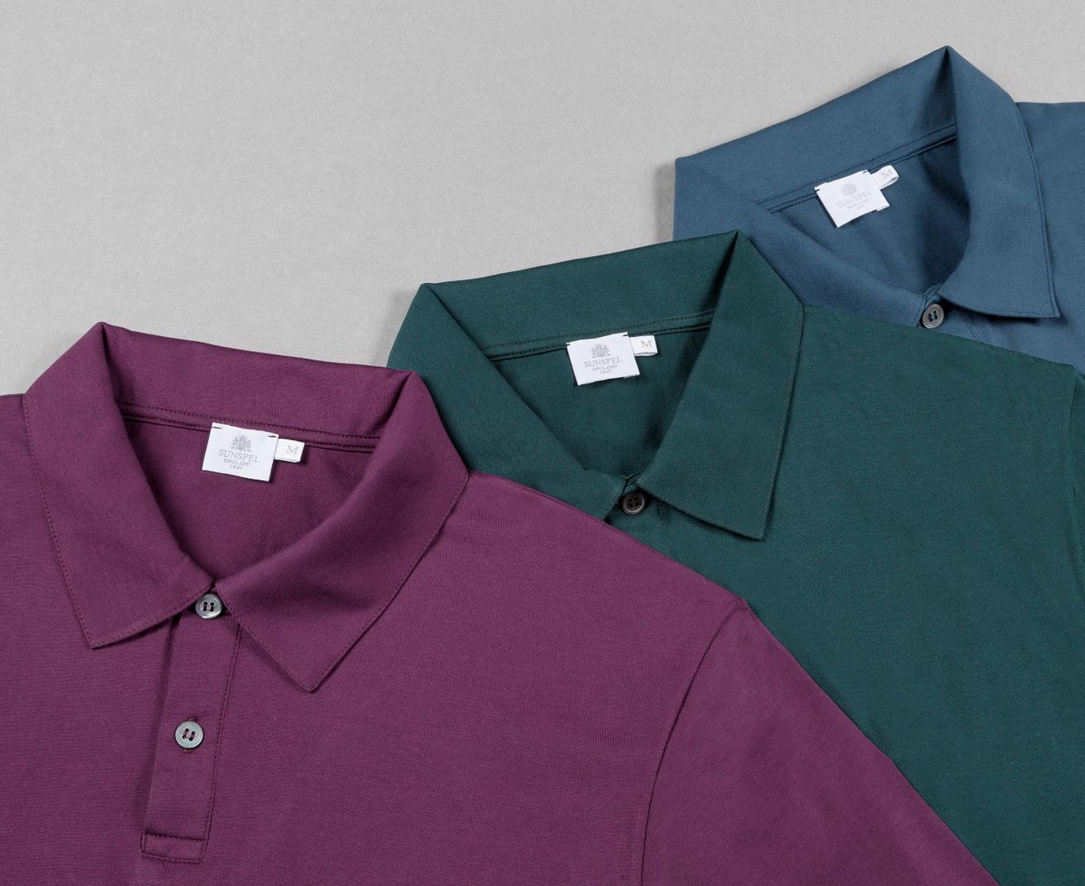 Our polo shirts now come in a selection of rich shades to bring a hit of colour to your outfit.bit.ly/1MkrQkD