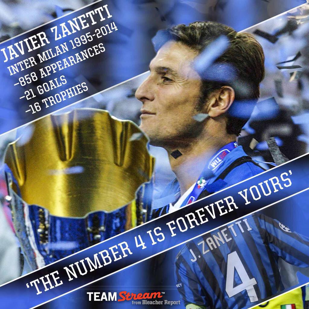 Happy 42nd birthday to an legend, Javier Zanetti! 