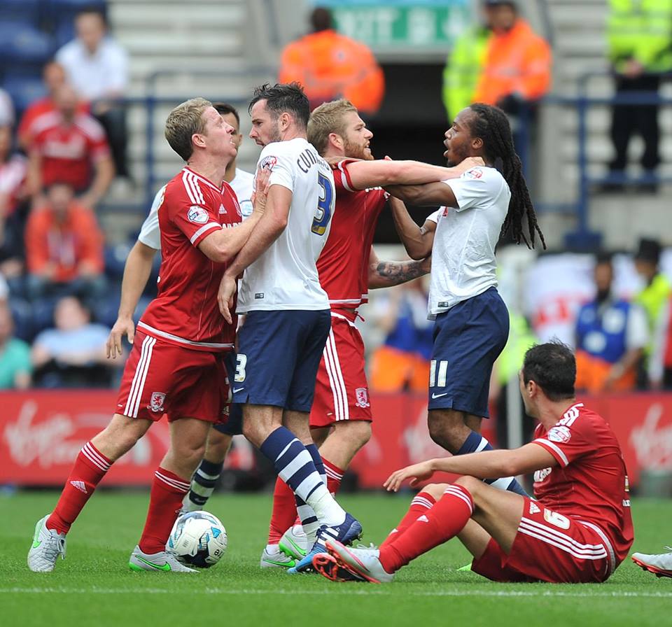 NORBET's tweet photo. Smoggies ! #GregCunningham #DanielJohnson #MiddlesbroughFC #Preston #PNE #pnefc http://t.co/BAinRKKUQl